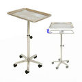 Height Adjustable Stainless Steel Surgical Instrument Medical Trolley Surgical Tables